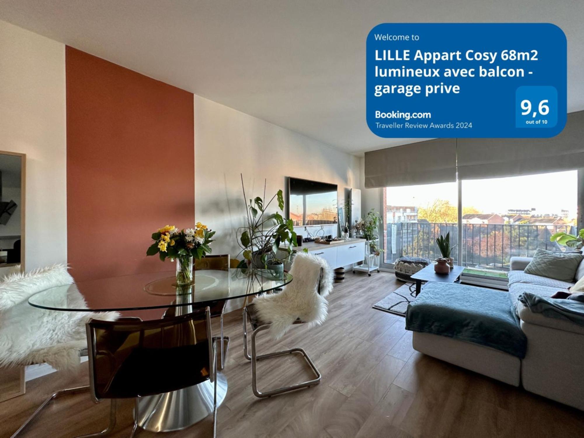 Lille Appart Cosy 68M2 Lumineux Avec Balcon - Garage Prive المظهر الخارجي الصورة